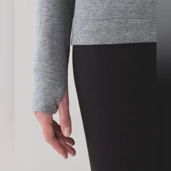 Lululemon Double Up Long Sleeve (Reversible) | Gray | Size 6 - Picture 6 of 13